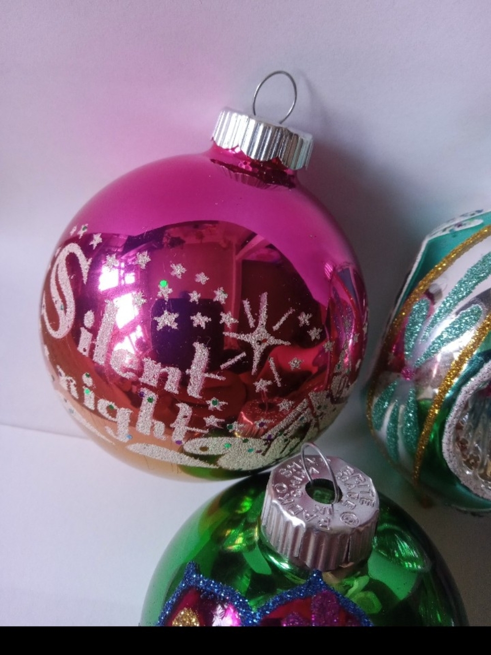 Christopher Radko Shiny Brite Christmas Ornaments - Picture 3 of 5